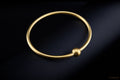 Single Bead Bracelet - 14K Gold