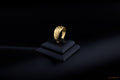 Basketweave Band Ring - Gold