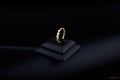 Cube Accent Open Ring - Gold