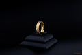 Diamond-Cut Textured Band Ring - Gold