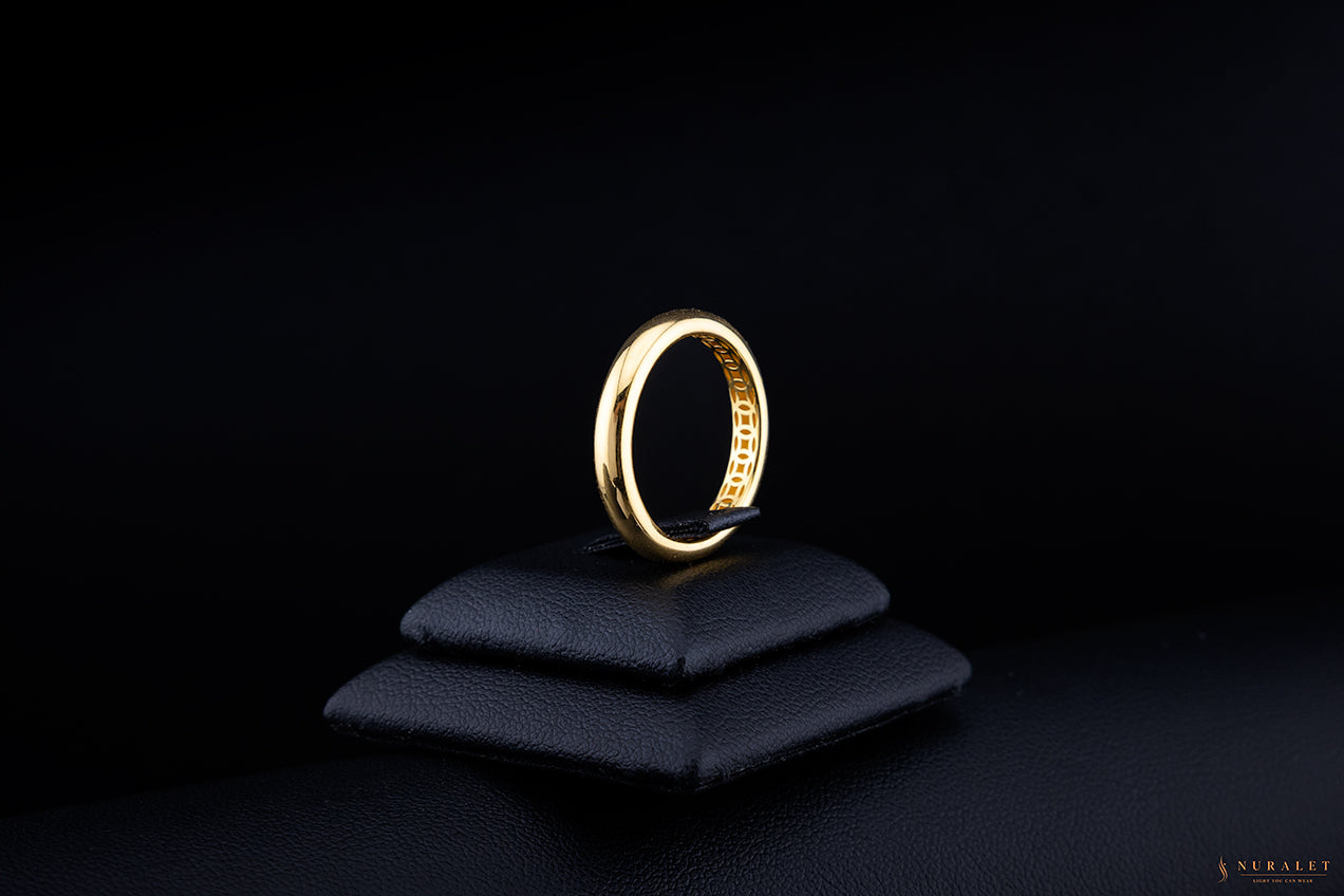 Classic Polished Band Ring - Gold