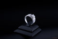 Pavé Solitaire Ring - Platinum