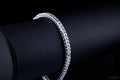 Slim Franco Bracelet - Platinum