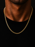 Cuban Link Chain — 14K Gold 4mm