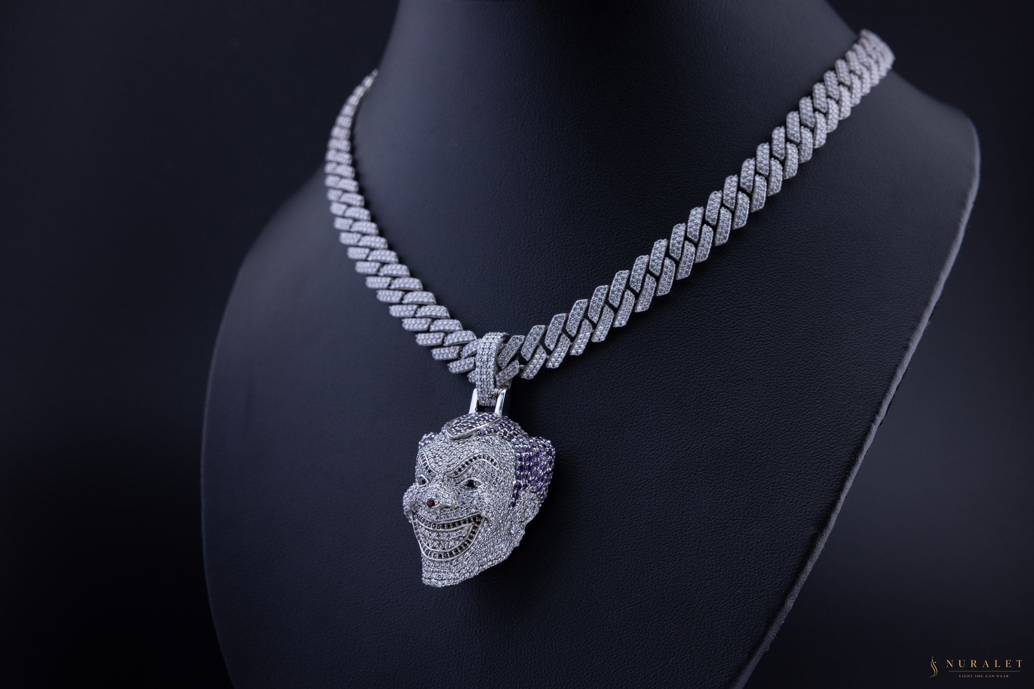 Joker Pendant Side View