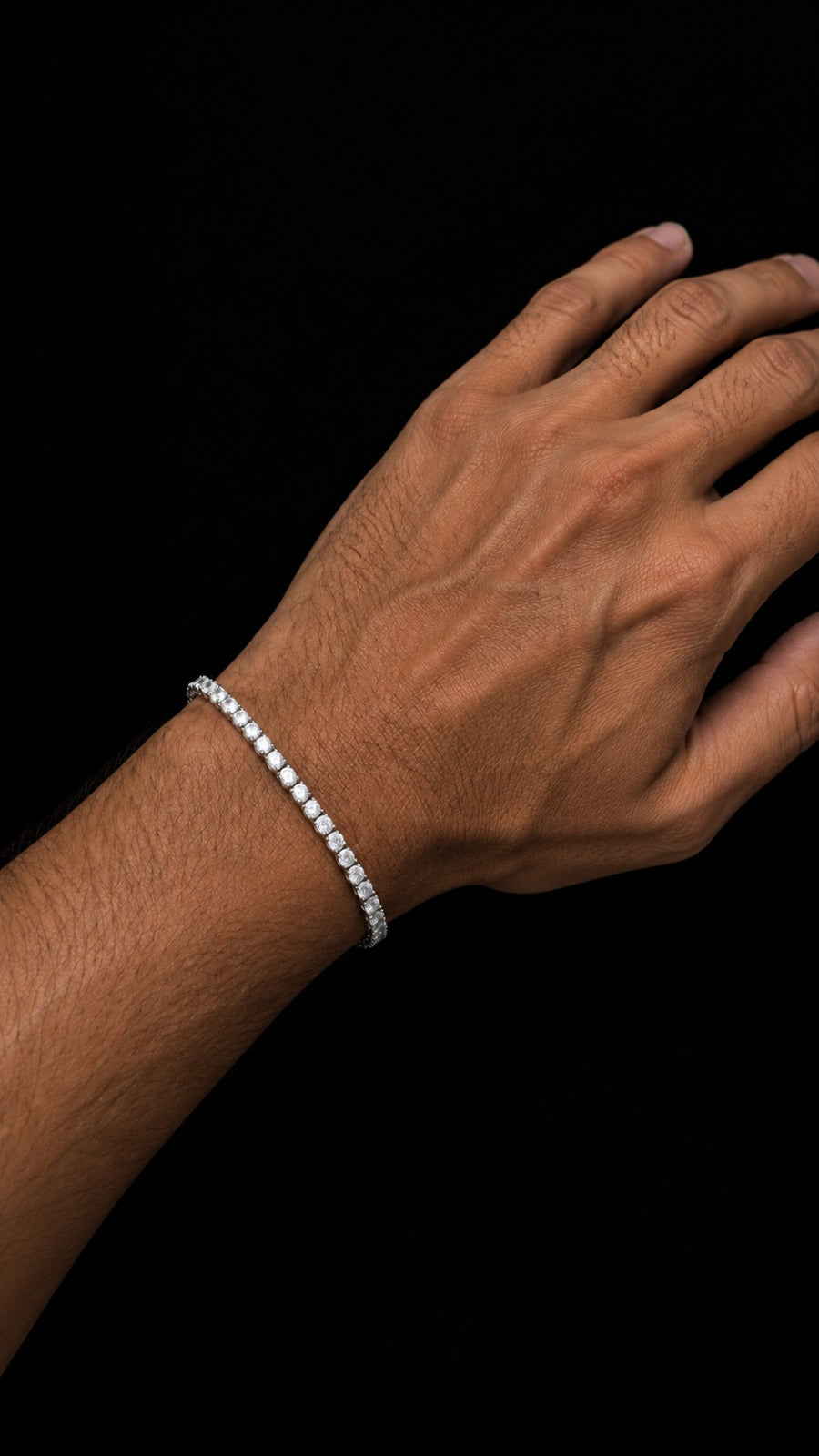 Tennis Bracelet - 14K Gold 7ct Diamonds